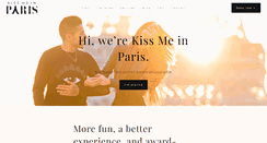 Desktop Screenshot of kissinparis.com
